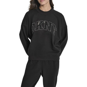 DKNY Γυναικείο Φούτερ Μαύρο DP5T1462-BBL DKNY Γυναικείο Φούτερ Μαύρο DP5T1462-BBL