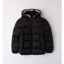 iDo Παιδικό Μπουφάν Χειμωνιάτικο Puffer Μαύρο 4A746-0658