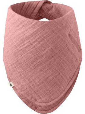 BIBS Σαλιάρα Μπαντάνα από 100% Βαμβάκι με Κουμπί Dusty Pink
