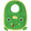 Zoocchini Flippy The Frog Σαλιάρα από 100% Βαμβάκι με Αυτοκόλλητο Πράσινη