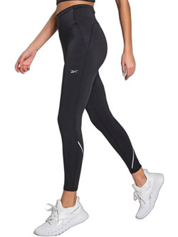 Reebok Lux Γυναικείο Κολάν Μακρύ Ψηλόμεσο Μαύρο 100250283