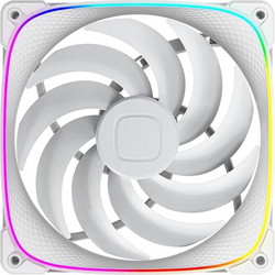 Geometric Future Squama 2503W-14 Case Fan 140mm ARGB με Σύνδεση 3-Pin 4-Pin PWM White