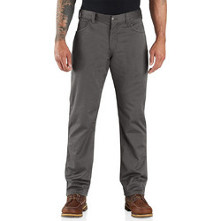 Carhartt Ανδρικό Παντελόνι Ελαστικό Κανονική Εφαρμογή Ανθρακί 106409-029