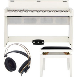 Korg C1 Air Set Ηλεκτρικό Πιάνο Όρθιο με 88 Βαρυκεντρισμένα Πλήκτρα White