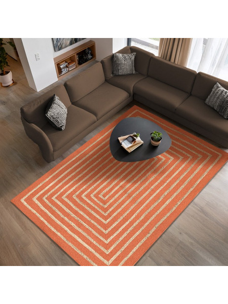 Guy Laroche Maya Χαλί Ορθογώνιο 4 Εποχών Γιούτα 160x230cm Terra