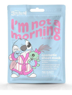 Mad Beauty Stitch Pamper Sheet Μάσκα Προσώπου για Ενυδάτωση 1τμχ
