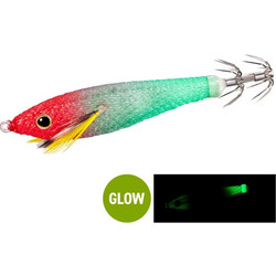 Shimano Sephia Sui Sui Stick Τεχνητό Δόλωμα Καλαμαριέρα Φωσφοριζέ 8cm 4.5gr Red Greeen