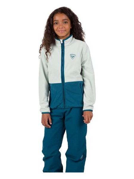Rossignol Παιδική Ζακέτα Fleece με Φερμουάρ Πετρόλ Γκρι RLNYL03-72Z