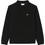 Lacoste Παιδικό Polo Μακρυμάνικο Μαύρο 3PJ1465-031