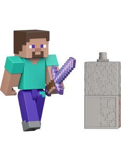 Mattel Minecraft Redstone Charged Steve