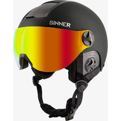 Sinner Bullit Visor Κράνος Σκι & Snowboard Μαύρο