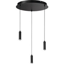 Ondaluce BASE/ Κρεμαστό Φωτιστικό Οροφής Τρίφωτο LED με Θερμό Λευκό Φως GOLF-3LUCI