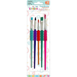 The Littlies Pastel Σετ Πινέλα Ζωγραφικής 5τμχ 647091