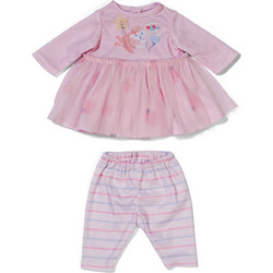 Zapf Creation Baby Born Σετ Ρούχα για Κούκλα Dress Rose