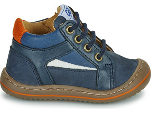 GBB Παιδικά Sneakers Μποτάκια Navy Μπλε AM654-22
