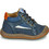 GBB Παιδικά Sneakers Μποτάκια Navy Μπλε AM654-22