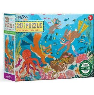 Παιδικό Puzzle eeBoo Deep Sea Treasure 20 Κομμάτια