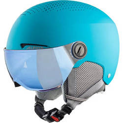 Alpina Zupo Hi-EPS Visor Q-Lite Παιδικό Κράνος Σκι & Snowboard Τιρκουάζ