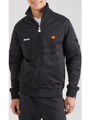 Ellesse Ανδρική Ζακέτα Φούτερ με Φερμουάρ Μαύρη SHB02239-011