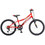 Polar Booster Turbo 200 2025 Παιδικό Ποδήλατο Πόλης 20" Αλουμινίου με 6 Ταχύτητες Κόκκινο