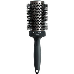 Balmain Θερμική Βούρτσα Μαλλιών για Ίσιωμα Μαύρη 53mm 8719638140614