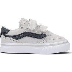 Vans Brooklyn Παιδικά Sneakers Γκρι Ανθρακί VN000D7X7VF1