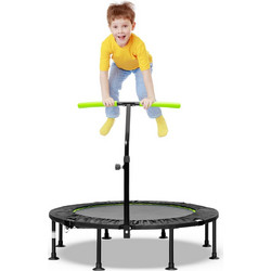 Costway Παιδικό Τραμπολίνο με Λαβή 122cm TW10083GN