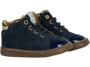 GBB Παιδικά Sneakers Μποτάκια Navy Μπλε AM651-42