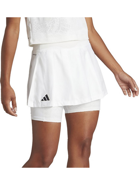 Adidas Aeroready Pro Μίνι Φούστα Υφασμάτινη Σορτς Λευκή IA7025