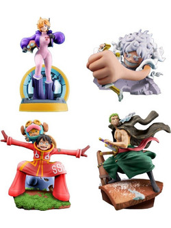 MegaHouse One Piece Logbox Re Birth Egghead Vol. 1 9cm 4τμχ