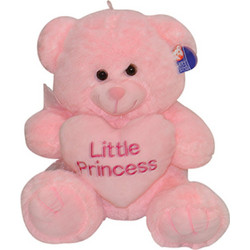 Doly Toys Αρκουδάκι Little Princess Ροζ 35cm 501532-35-P