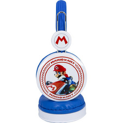 OTL Mariokart Ασύρματα Bluetooth Ακουστικά On Ear Μπλε Λευκά Κόκκινα