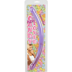 NMC Candy Love Διπλό Dildo 44cm Μωβ