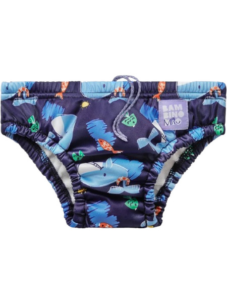 Bambino Mio Squeak Βρεφικό Μαγιό Πάνα Σλιπ για Αγόρι Navy Μπλε