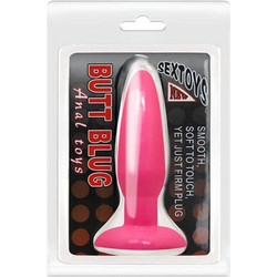 Baile Smooth Πρωκτική Σφήνα 13.5cm Ροζ