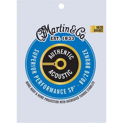 Martin Guitar MA-170 3-Pack Σετ 6 Χορδές Ακουστικής Κιθάρας 80/20 Bronze 10-47"