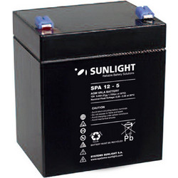 Sunlight SPA12-5 F2 Μπαταρία VRLA-AGM 12V 5Ah