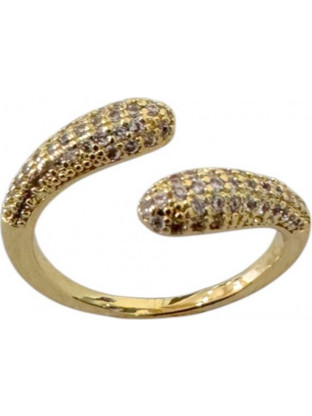 RO Accessories Γυναικείο Δαχτυλίδι Xρυσό R146