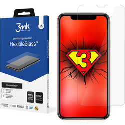 3mk FlexibleGlass Hybrid Tempered Glass (iPhone XS)