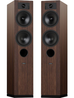 Indiana Line Tesi 5 Ζεύγος Ηχείων Hi-Fi Δαπέδου 150W 2.5 Δρόμων Mocha