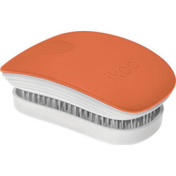 ikoo Pocket White Blossom Βούρτσα Μαλλιών για Ξεμπέρδεμα Πορτοκαλί