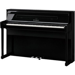 Kawai CA-901 Ηλεκτρικό Πιάνο Όρθιο με 88 Βαρυκεντρισμένα Πλήκτρα Black Polished