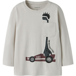 Name It Παιδικό T-Shirt Μακρυμάνικο Μπεζ 13253226