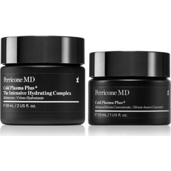 Perricone MD Cold Plasma Plus+ Hydrating Complex Cream 59ml + Advanced Serum 30ml