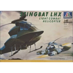 Italeri Stingbat LHX Light Combat Helicopter Συναρμολογούμενο Πλαστικό Μοντέλο Ελικοπτέρου 1:48