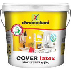 Chromodomi 01-ΠΚΟ-09 Οικολογικό Πλαστικό Χρώμα Εσωτερικού Χώρου Λευκό 9lt