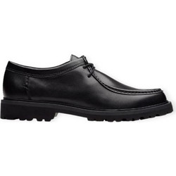 Clarks Berwick Seam Ανδρικά Μοκασίνια Boat Shoes Δερμάτινα Μαύρα 26183729