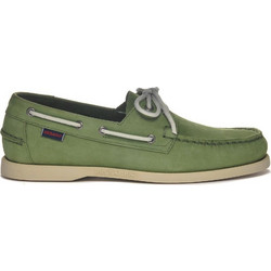 Sebago Ανδρικά Μοκασίνια Boat Shoes Καστόρινα Πράσινα 7000GA0