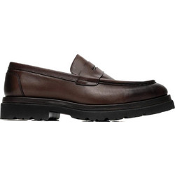 Philippe Lang Ανδρικά Μοκασίνια Loafers Δερμάτινα Καφέ 7177064