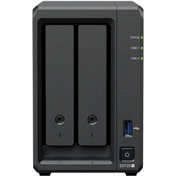 Synology DiskStation DS725+ NAS Tower με 2 Θέσεις για HDD / SSD / M.2 και 2 Θύρες Ethernet & 2 x 4TB